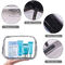 4 PCs imperméabilisent le PVC Zippered l'article de toilette Carry Portable Makeup Organizer Bag